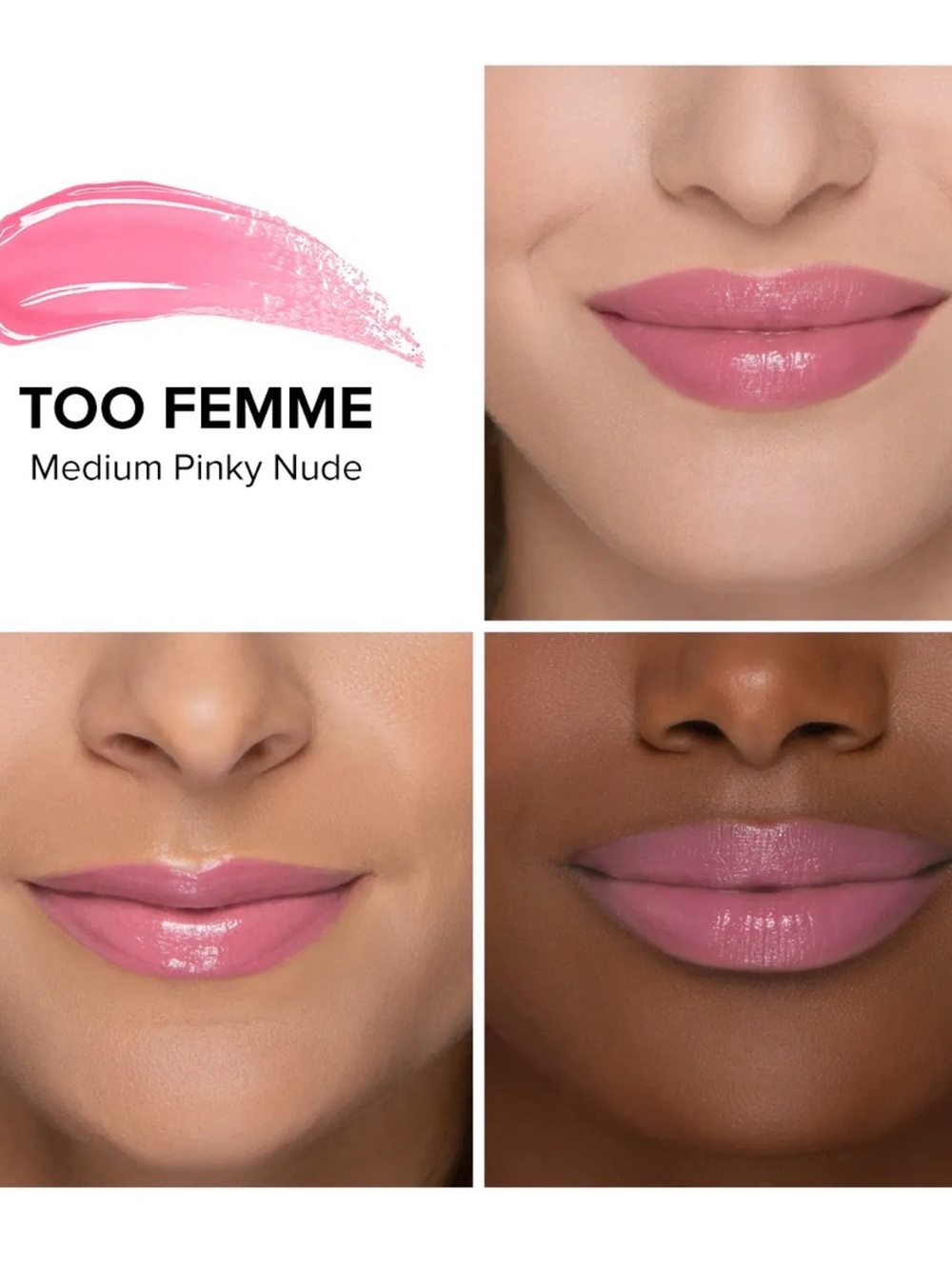 Too Faced Heart Core Lipstick in Too Femme- Discontinued!!! So Cute! NWOT - Picture 2 of 4